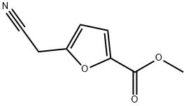 methyl 5-(cyanomethyl)-2-furoate Struktur