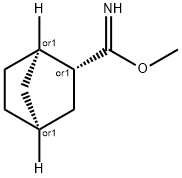 Bicyclo[2.2.1]heptane-2-carboximidic acid, methyl ester, (1R,2R,4S)-rel- (9CI) Struktur