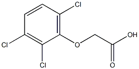 2,3,6-TRICHLOROPHENOXYACETICACID Struktur