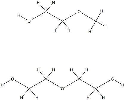 O-[2-(3-巰基丙酰基氨基)乙基]-O′-甲基聚乙二醇 結構式