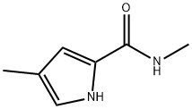 1H-Pyrrole-2-carboxamide,N,4-dimethyl-(9CI) Struktur