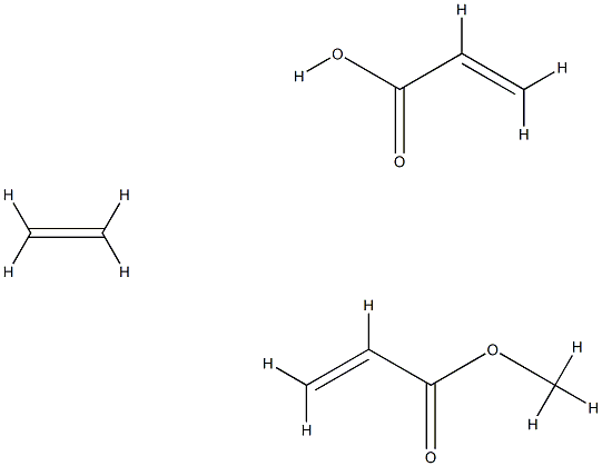 POLY(ETHYLENE-CO-METHYL ACRYLATE-CO-ACRY LIC ACID), 18 WT. % ME ACRYLATE Struktur