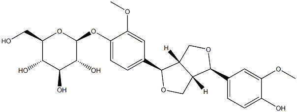 (-)-Pinoresinol 4-O-glucoside