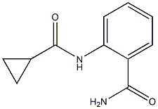 2-[(cyclopropylcarbonyl)amino]benzamide Struktur