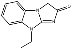 3H-Imidazo[1,2-a]benzimidazol-2(9H)-one,9-ethyl-(9CI) Struktur