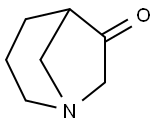 1-azabicyclo[3.2.1]octan-6-one Struktur