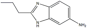 1H-Benzimidazol-5-amine,2-propyl-(9CI) Struktur