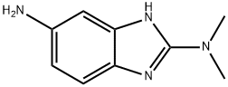 1H-Benzimidazole-2,5-diamine,N2,N2-dimethyl-(9CI) Struktur