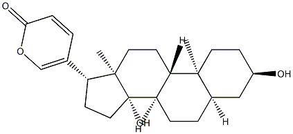 3-表蟾毒靈, 465-20-3, 結(jié)構(gòu)式