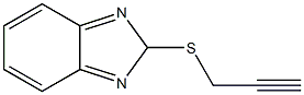 2H-Benzimidazole,2-(2-propynylthio)-(9CI) Struktur