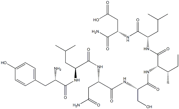 vasoactive intestinal peptide (22-28) Struktur