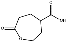 4-Oxepanecarboxylicacid,7-oxo-(9CI) Struktur