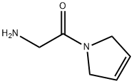 1H-Pyrrole,1-(aminoacetyl)-2,5-dihydro-(9CI) Struktur