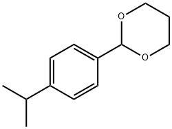 1,3-Dioxane,2-[4-(1-methylethyl)phenyl]-(9CI) Struktur