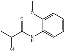 2-chloro-N-(2-methoxyphenyl)propanamide Struktur