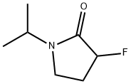 2-Pyrrolidinone,3-fluoro-1-(1-methylethyl)-(9CI) Struktur