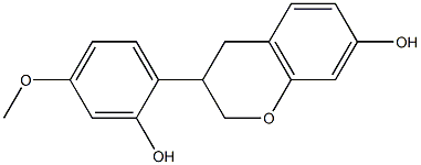 (±)-Vestitol Struktur