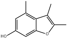 6-Benzofuranol,2,3,4-trimethyl-(9CI) Struktur