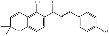 Isobavachromene Struktur