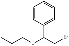 α-(Bromomethyl)benzylpropyl ether Struktur