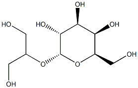 2-O-(α-D-Galactopyranosyl)glycerol Struktur