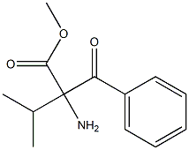 Phenylalanine,  -alpha--(1-methylethyl)--bta--oxo-,  methyl  ester Struktur