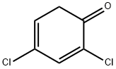 2,4-Cyclohexadien-1-one,2,4-dichloro-(9CI) Struktur