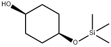 4α-(Trimethylsilyloxy)-1α-cyclohexanol Struktur