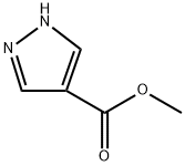 1H-Pyrazole-4-carboxylic acid, methyl ester, radical ion(1-) (9CI) Struktur