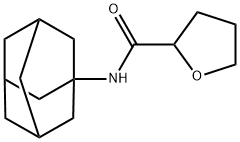 2-Furancarboxamide,tetrahydro-N-tricyclo[3.3.1.13,7]dec-1-yl-(9CI) Struktur