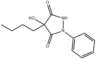 4-hydroxymofebutazone Struktur