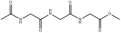 N-Ac-Gly-Gly-Gly-OMe Struktur