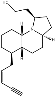 gephyrotoxin Struktur