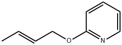 Pyridine,2-[(2E)-2-butenyloxy]-(9CI) Struktur