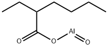 (2-ethylhexanoato-O)oxoaluminium Struktur