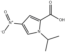 1H-Pyrrole-2-carboxylicacid,1-(1-methylethyl)-4-nitro-(9CI) Struktur