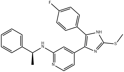 p38 MAP Kinase Inhibitor III Struktur