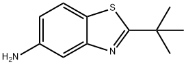 5-Benzothiazolamine,2-(1,1-dimethylethyl)-(9CI) Struktur