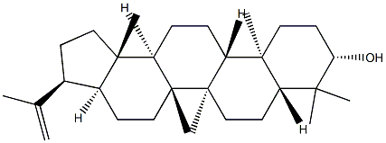 Hopa-22(29)-ene 3β-ol Struktur