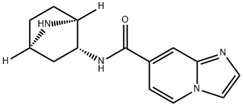 Imidazo[1,2-a]pyridine-7-carboxamide, N-(1S,2R,4R)-7-azabicyclo[2.2.1]hept- Struktur