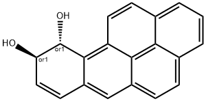 BENZO(A)PYRENE-9,10-DIHYDRODIOL Struktur