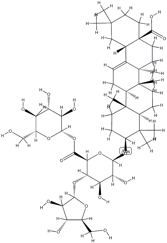 Chikusetsu saponin Ib Struktur