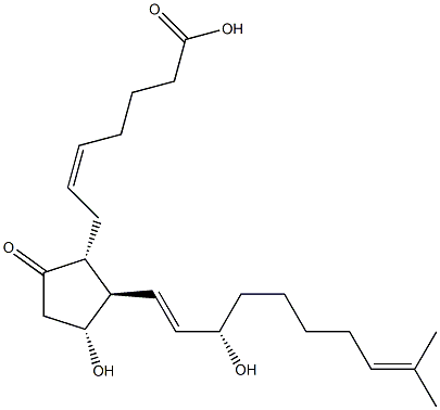 20-isopropylidene prostaglandin E2 Struktur