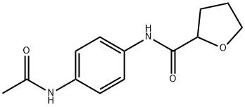 2-Furancarboxamide,N-[4-(acetylamino)phenyl]tetrahydro-(9CI) Struktur