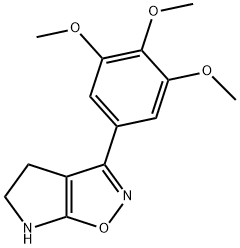 4H-Pyrrolo[3,2-d]isoxazole,5,6-dihydro-3-(3,4,5-trimethoxyphenyl)-(9CI) Struktur