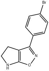 4H-Pyrrolo[3,2-d]isoxazole,3-(4-bromophenyl)-5,6-dihydro-(9CI) Struktur