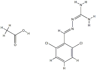 GUANABENZ ACETATE Struktur