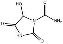 1-Imidazolidinecarboxamide,5-hydroxy-2,4-dioxo-(9CI) Struktur