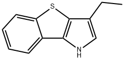 1H-[1]Benzothieno[3,2-b]pyrrole,3-ethyl-(9CI) Struktur