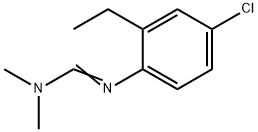 CHLORDIMEFORM-ETHYL Struktur